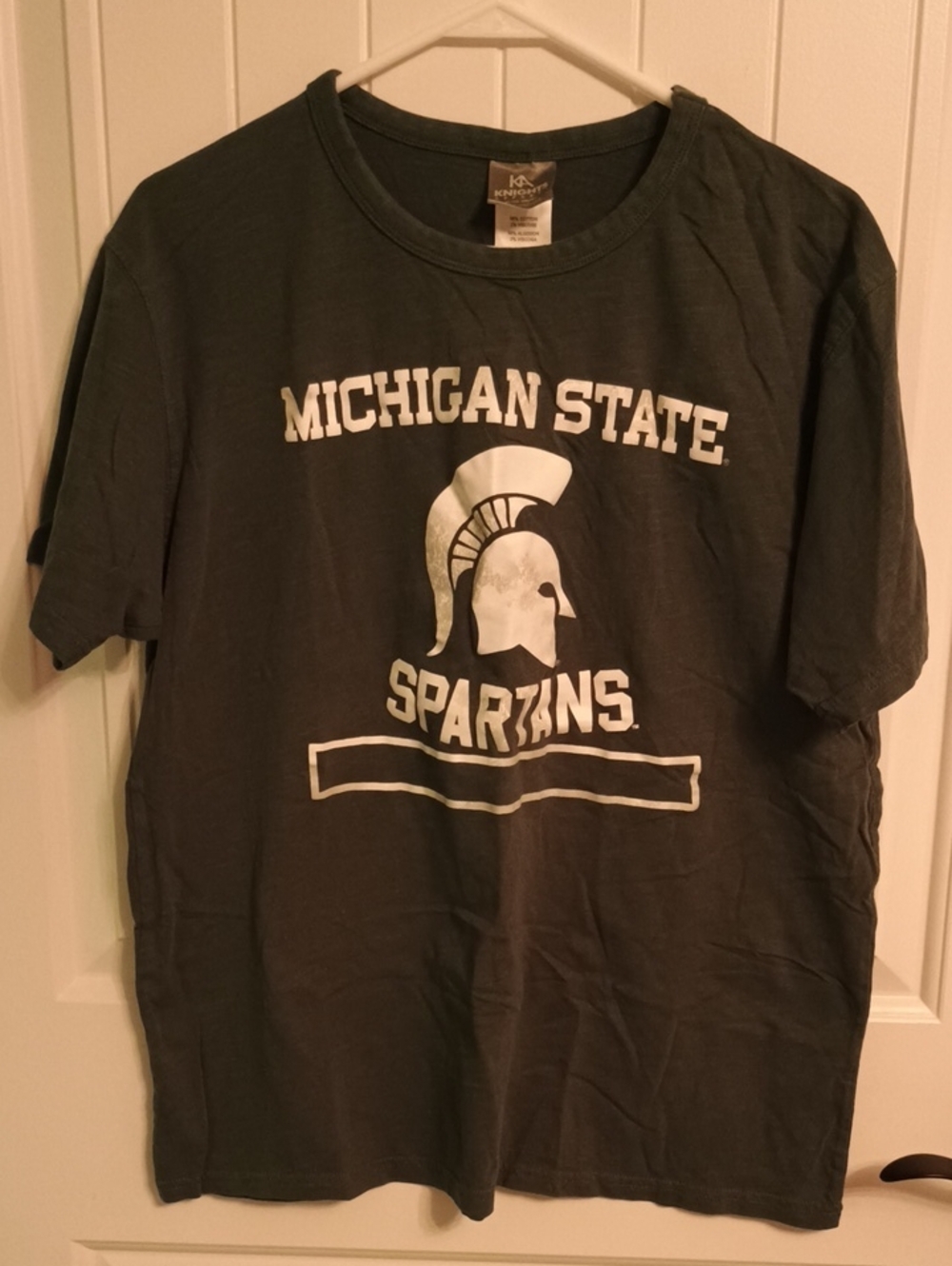 Vintage Woman's XL Kirkland KA KNIGHTS Apparel Michigan State Tee